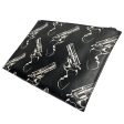 SAINT LAURENT Clutch Bag All Over Print Leather BLK Gun Print For Discount