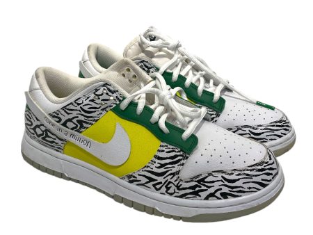 NIKE Low-Sneakers US 8.5 All Over Print Leather MLT DR7305-100 For Sale