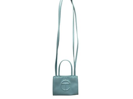 Telfar Cross Body Bag XS Leather BLU  Supply