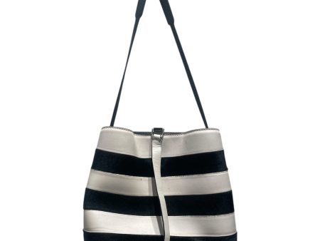 PROENZA SCHOULER Bag Stripe Leather WHT Proenza schouler stripe bag For Sale