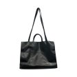 Telfar Hand Bag L Leather BLK Vegan Leather Logo Bag Sale