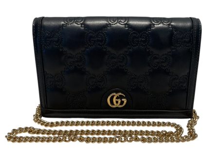 GUCCI Clutch Bag GG MATELASSE CHAIN WALLET Fashion