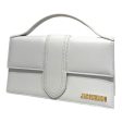 JACQUEMUS Clutch Bag S Leather WHT  Sale