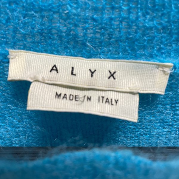 1017 ALYX 9SM(ALYX) Sweater XXS Mohair BLU  Online