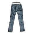 MARTHE FRANCOIS GIRBRAUD Straight Pants 36 Denim NVY MARTHE FRANCIOUS Online now