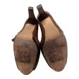 STUART WEITZMAN Heels US 6.5 Leather BRW walnut leather heel Cheap