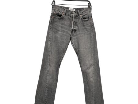 BALENCIAGA Skinny Pants 26 Denim GRY Button Fly 4 BOTTONS Online Sale