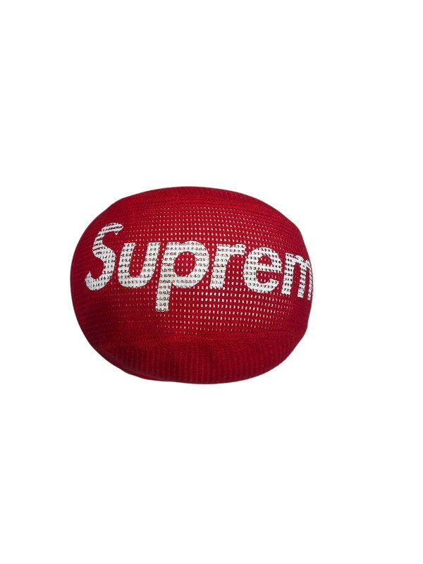 Supreme Headwear RED SUPREME BALACLAVA RED MESH Hot on Sale