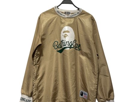 BAPE LS T-Shirt L GLD TEAM CREWNECK JERSEY Online