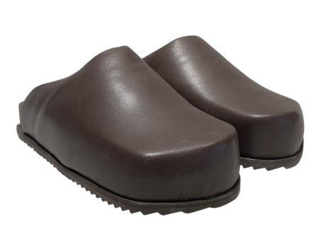 YUME YUME Sandals EU 46 Leather BRW truck mule Sale