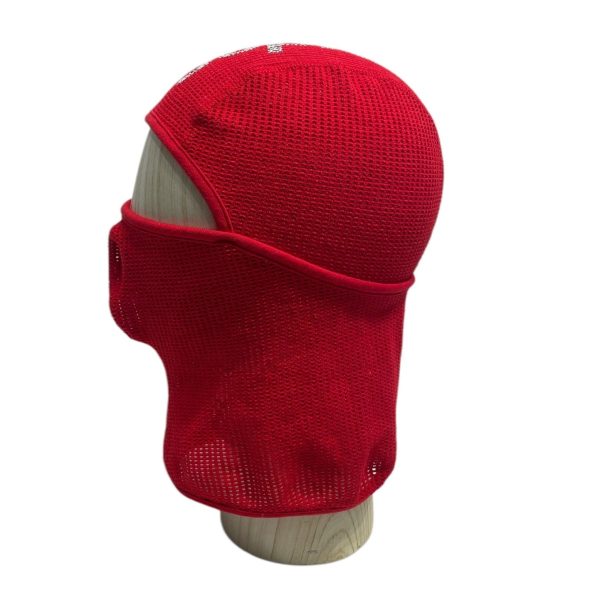 Supreme Headwear RED SUPREME BALACLAVA RED MESH Hot on Sale