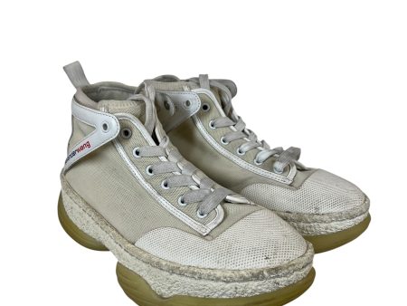 Alexander Wang Hi-Sneakers EU 38 Cotton WHT  For Cheap