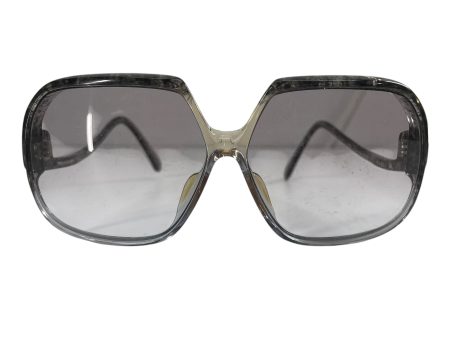 YVES SAINT LAURENT Glasses Plastic GRY GOLD YSL ON SIDE Sale