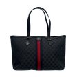 GUCCI Tote Bag Gray Monogram  Hot on Sale