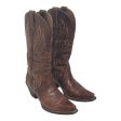 ARIAT Western Boots US 5.5 Leather BRW Ariat hazen on Sale