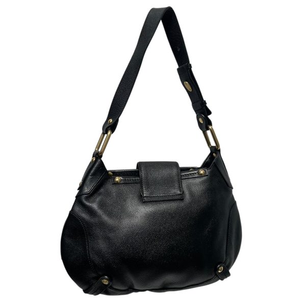 Salvatore Ferragamo Hand Bag Black Leather AB-21 7302 AB-21 7302 Discount