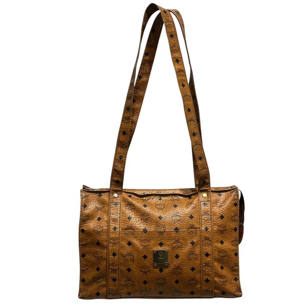 MCM Tote Bag Leather CML  For Sale