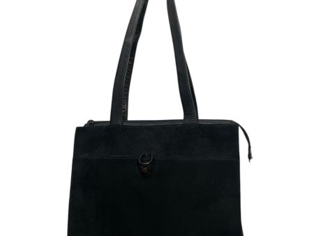 BURBERRYS Tote Bag Suede BLK VINTAGE Online