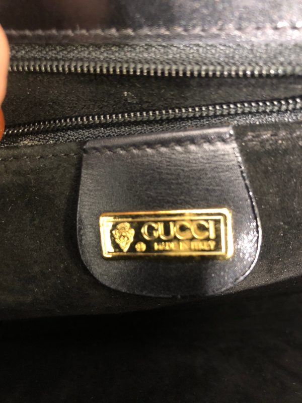 GUCCI Clutch Bag Leather BLK BOW CLUTCH BAG Online Hot Sale