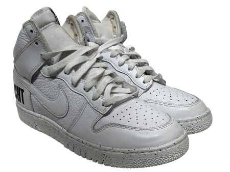 NIKE UNDERCOVER Hi-Sneakers US 9 Leather WHT Undercover  Chaos  Online Hot Sale