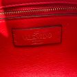 VALENTINO Cross Body Bag M Leather RED Roman Stud Cheap