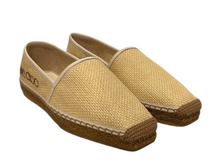 JIMMY CHOO Loafers RAFFIA BASKET SLIDES Online Hot Sale