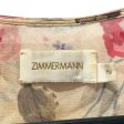 Zimmermann T-Shirt S Floral Pattern MLT sheer For Cheap