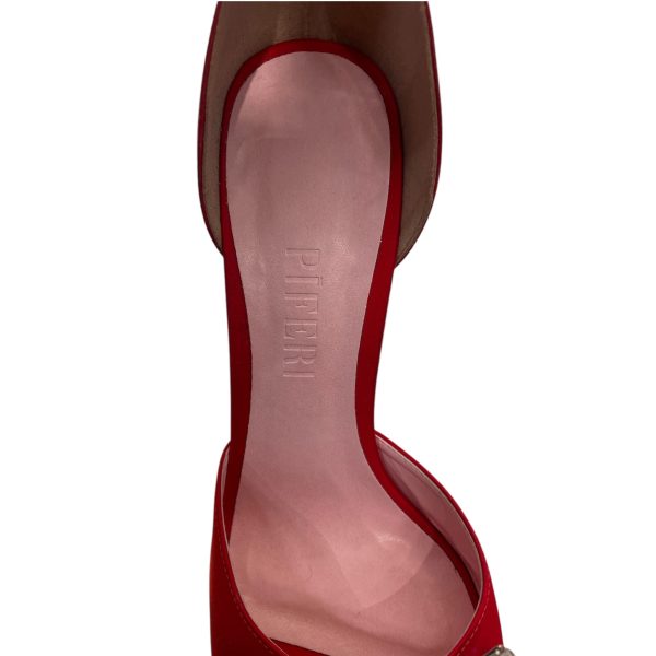 Piferi Heels EU 40 Cotton RED Rosalia 165mm red Cheap