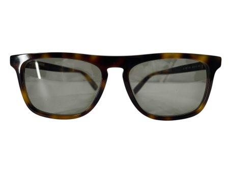 SAINT LAURENT Sunglasses Tortoiseshell Pattern BRW SQUARED WT SOME TINT For Cheap