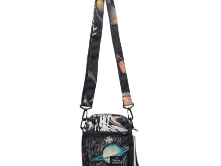 Vivienne Westwood EASTPAK Pouch Cotton BLK saturn Hot on Sale