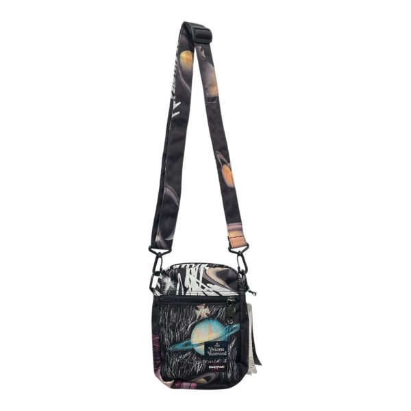 Vivienne Westwood EASTPAK Pouch Cotton BLK saturn Hot on Sale