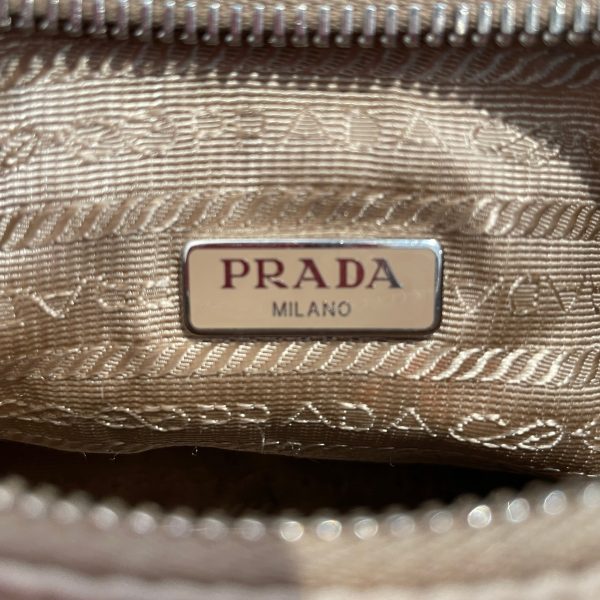 PRADA Bag OS Nylon BEG PRADA MILANO on Sale