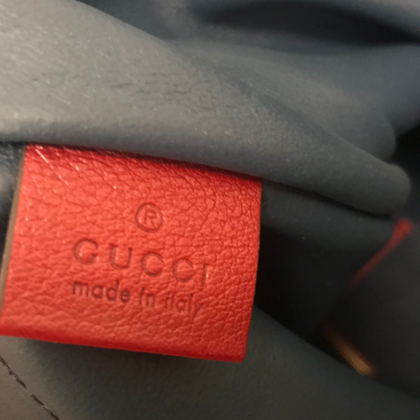 GUCCI Bag NVY Leather Supply