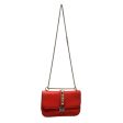 VALENTINO Cross Body Bag Leather RED  Online