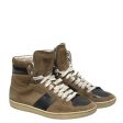 SAINT LAURENT Hi-Sneakers US 7 BRW  Hot on Sale