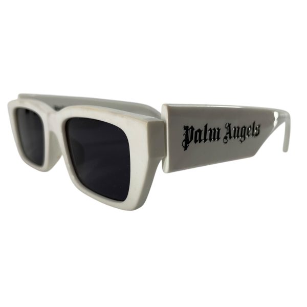 Palm Angels Sunglasses Celluloid WHT SQUARE RIMS Sale