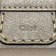 Chloe Clutch Bag Leather GRY  Discount