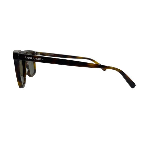 SAINT LAURENT Sunglasses Tortoiseshell Pattern BRW SQUARED WT SOME TINT For Cheap