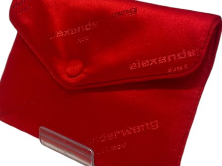 Alexander Wang Wallet RED logo all over Online Sale